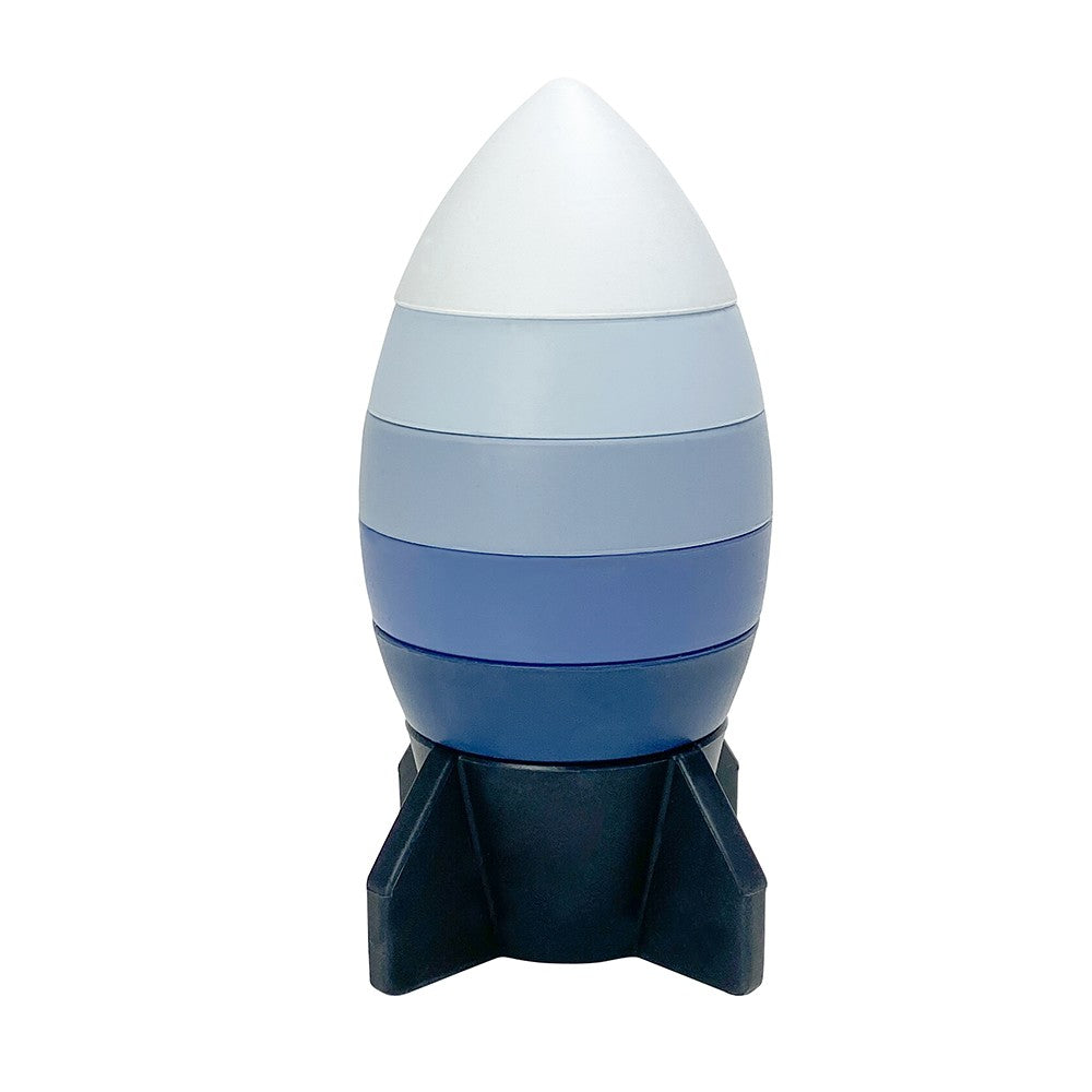 Silicone Stackable Toy - Rocket