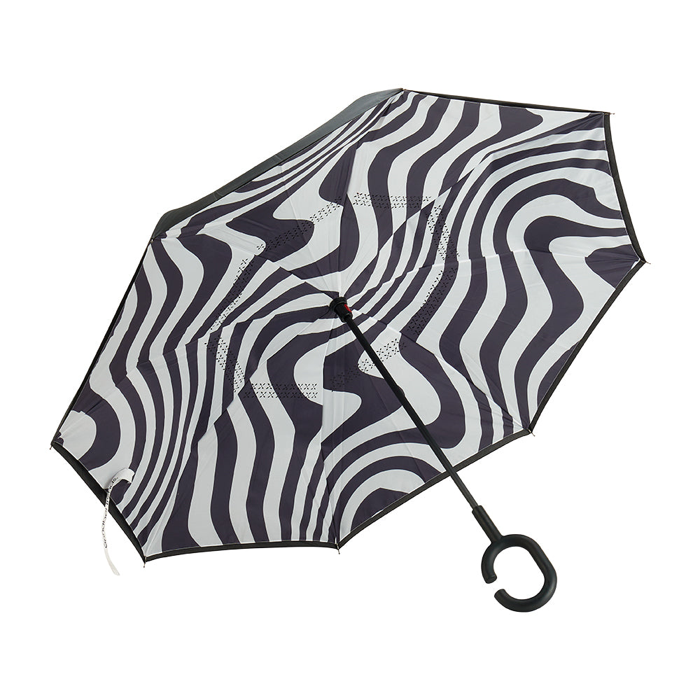 Annabel Trends Reverse Umbrella - Hypnotic Swirl
