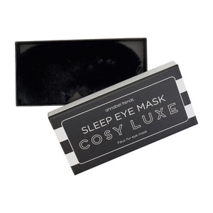 Annabel Trends Sleep Eye Mask Cosy Luxe - Black