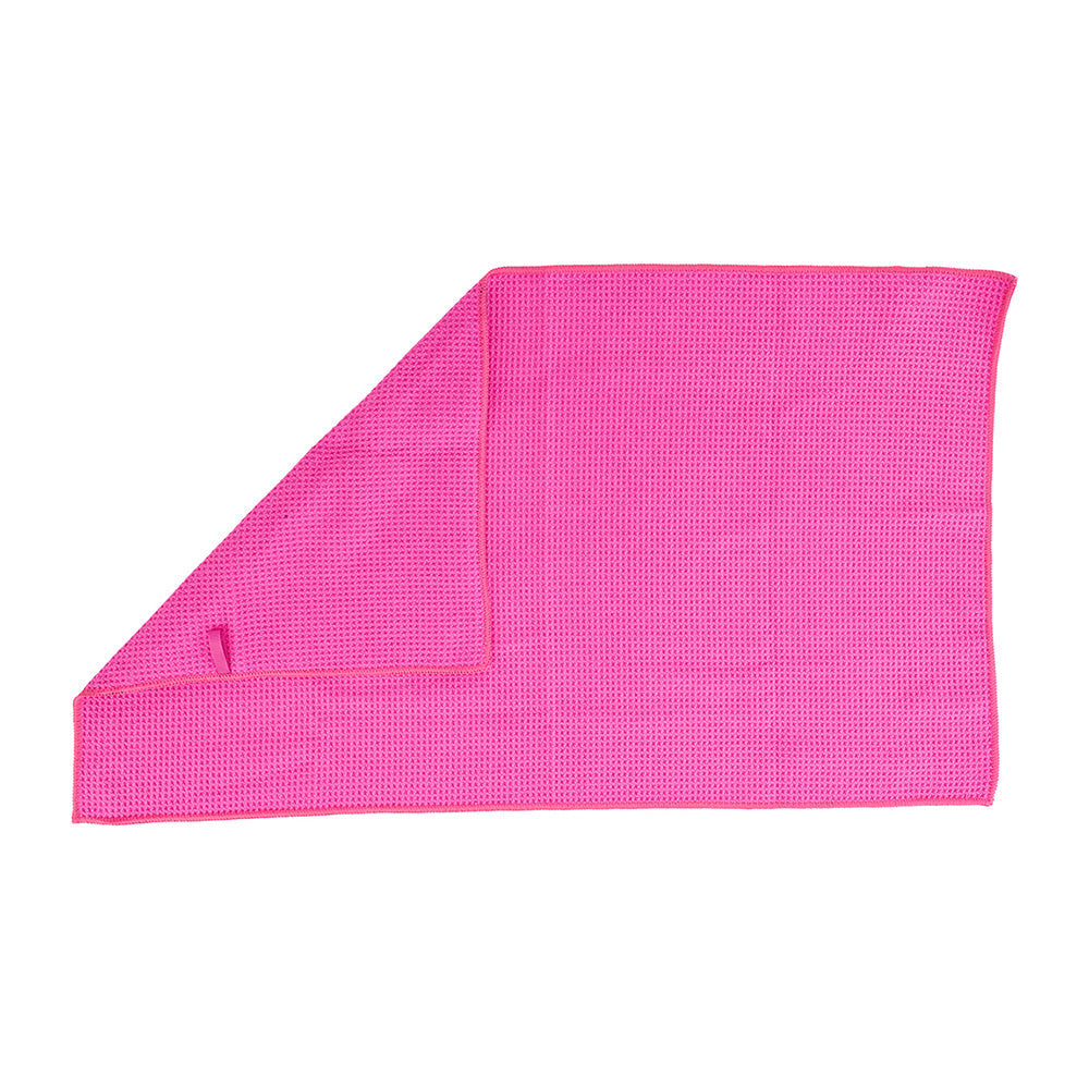 Annabel Trends Walkmate Waffle Sports Towel - Hot Pink