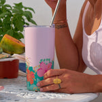 Load image into Gallery viewer, Annabel Trends Smoothie Tumbler Stainless Steel - Hibiscus
