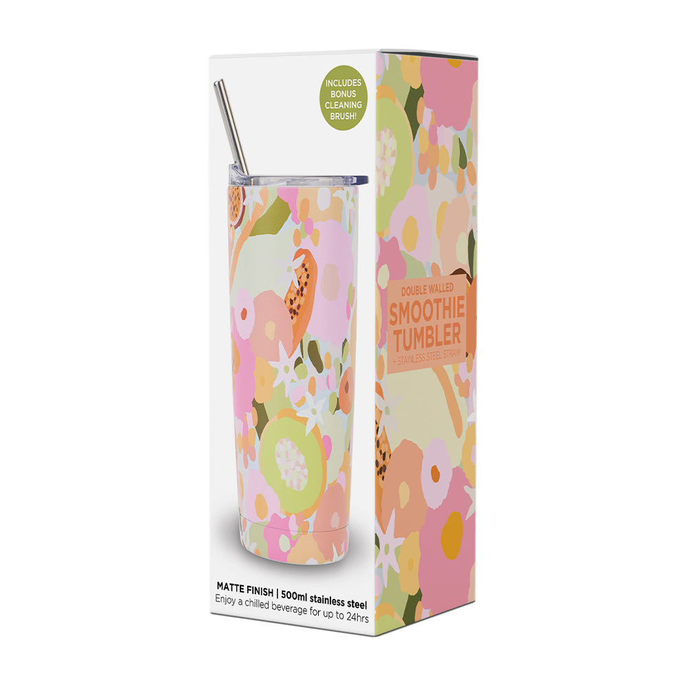 Annabel Trends Smoothie Tumbler Stainless Steel - Tutti Fruitti