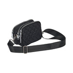Load image into Gallery viewer, Annabel Trends AT Travel Quilted 3 Zip Bag - Black
