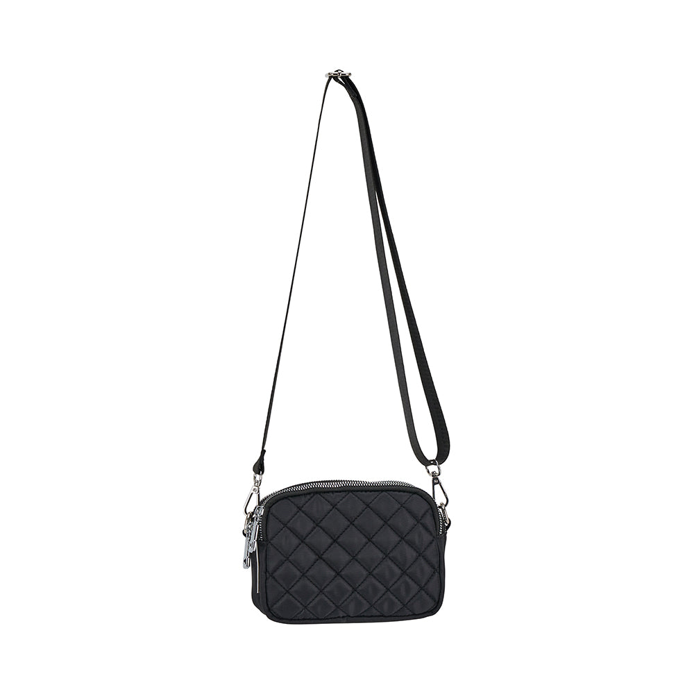 Annabel Trends AT Travel Quilted 3 Zip Bag - Black