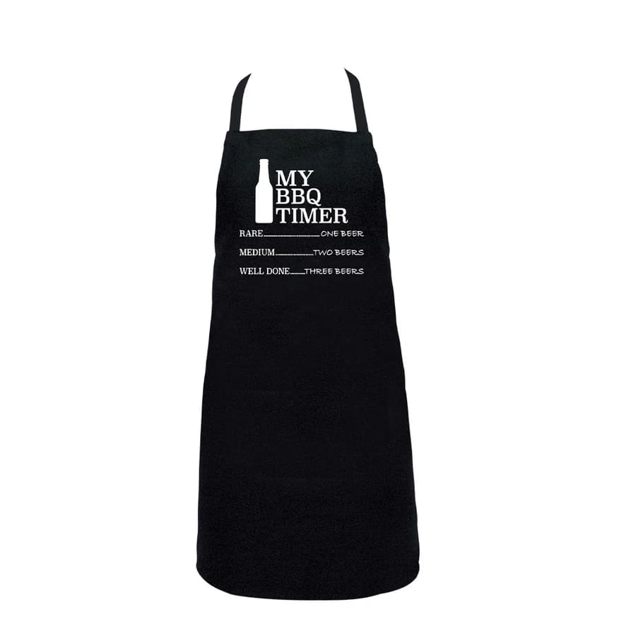 Screen Print Apron - My BBQ Timer