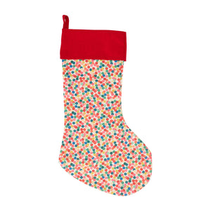 Annabel Trends Christmas Stocking - Confetti