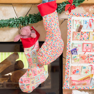 Annabel Trends Christmas Stocking - Confetti