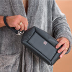 Load image into Gallery viewer, Annabel Trends Toiletry Bag - Black
