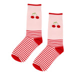 Load image into Gallery viewer, Annabel Trends Boxed Socks 3 pack - Cherry Bomb
