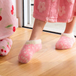 Load image into Gallery viewer, Annabel Trends Kids Fuzzy Booties 3-7 years - Pink Spot
