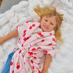 Load image into Gallery viewer, Annabel Trends Bubble Faux Fur Throw - Cream 130cm x 160cm
