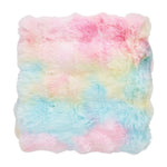Load image into Gallery viewer, Annabel Trends Bubble Faux Fur Throw - Rainbow 130cm x 160cm
