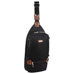Load image into Gallery viewer, Pierre Cardin Anti-Theft Crossbody Bag PC3270 - Black/Tan
