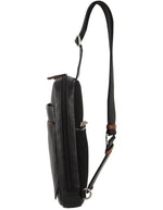 Load image into Gallery viewer, Pierre Cardin Leather 3-Way Sling Bag PC3601 - Black
