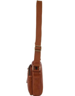 Load image into Gallery viewer, Pierre Cardin Leather Bag Mens Cross Body PC3764 - Cognac
