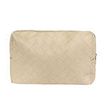 Load image into Gallery viewer, Tonic Woven Beauty Bag Large - Sand
