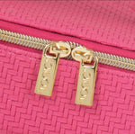 Load image into Gallery viewer, Tonic Australia Jewellery Cube - Herringbone Raspberry
