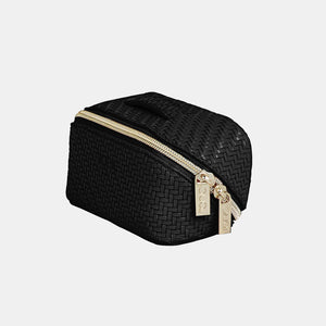 Tonic Australia Small Herringbone Beauty Bag - Licorice 