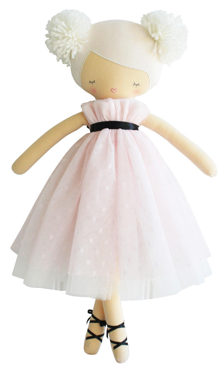 Alimrose Scarlett Pom Pom Doll 48cm - Pink