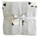 Load image into Gallery viewer, Alimrose Baa Baa Blanket Organic Cotton - Grey
