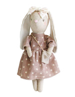 Load image into Gallery viewer, Alimrose Mini Sofia Bunny 27cm - Mauve
