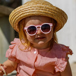 Load image into Gallery viewer, Frankie Ray Sunglasses Pixie (0-3yrs) - Pink Stripe

