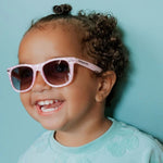 Load image into Gallery viewer, Frankie Ray Sunglasses Minnie Gidget - Pink/White Spot 0-18 months
