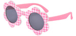 Load image into Gallery viewer, Frankie Ray Sunglasses Baby Daisy (0-3yrs+) - Pink Check
