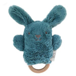 Load image into Gallery viewer, O.B. Designs Banjo Bunny Soft Rattle/Wooden Teether
