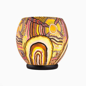 Koh Living Lamp 30cm Aboriginal - Journeys In The Sun