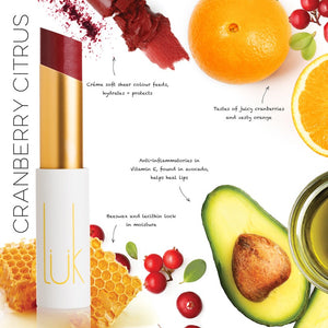 Luk Beautifood Lip Nourish - Cranberry Citrus