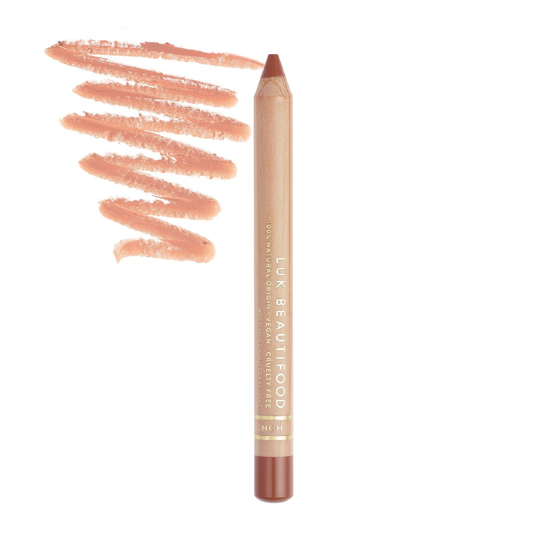 Luk Beautifood Lipstick Crayon - Honey Peach