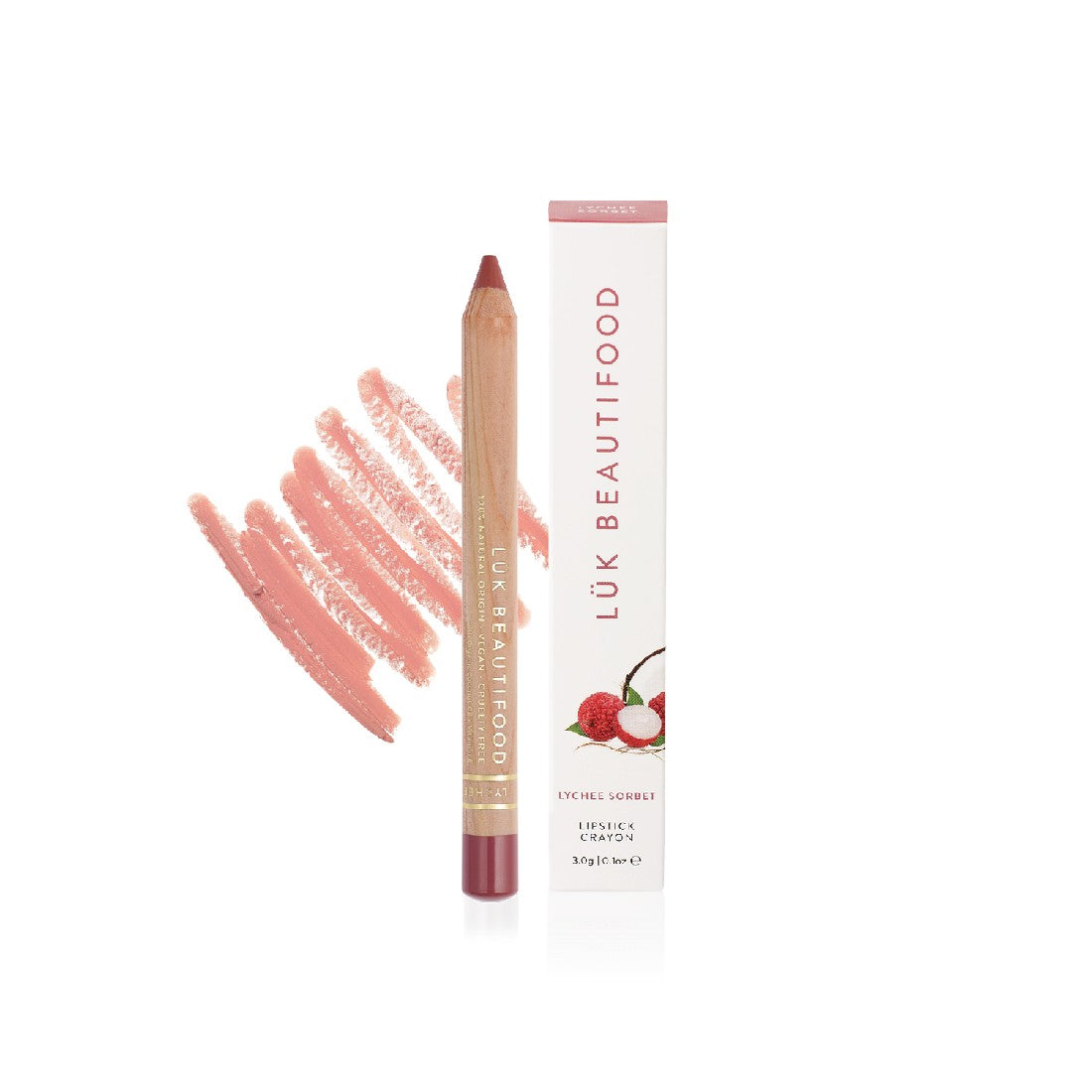 Luk Beautifood Lipstick Crayon - Lychee Sorbet