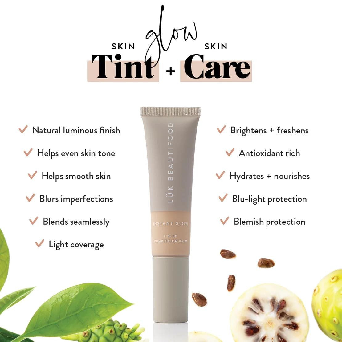 Luk Beautifood Instant Glow Skin Tint - Nude 2