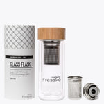 Load image into Gallery viewer, Made By Fressko 300ml Double Walled Glass Flask - Rise
