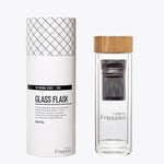 Load image into Gallery viewer, Made By Fressko 400ml Double Walled Glass Flask - Tour
