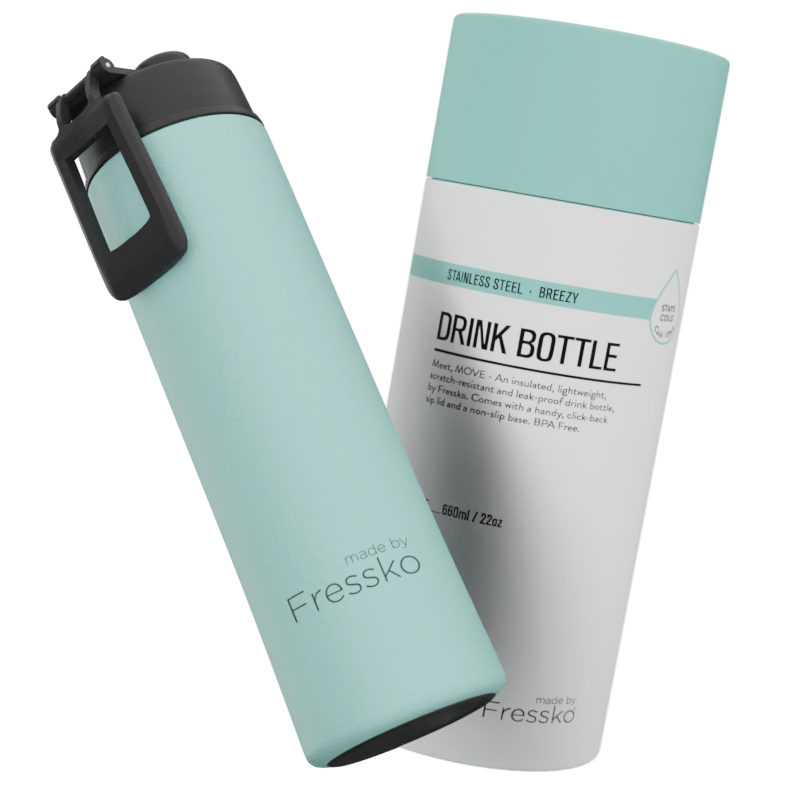 Made By Fressko Drink Bottle MOVE 660ml Sip Flask - Breezy