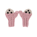 Load image into Gallery viewer, Acorn Kids Bear Face Mittens - Pink [SZ:XXS (0-3 Mths)]
