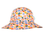 Load image into Gallery viewer, Acorn Kids Wide Brim Infant Sunhat - Flower Fields [SZ:XS 46cm (0-9mths)]
