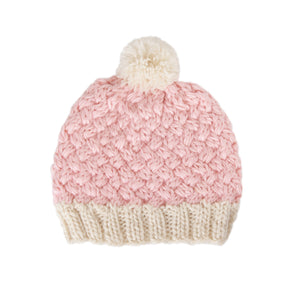 Acorn Kids Ripples Beanie - Pink [SZ:S (6-18 Mths)]