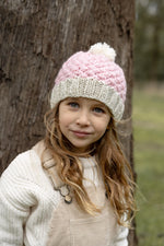 Load image into Gallery viewer, Acorn Kids Ripples Beanie - Pink [SZ:S (6-18 Mths)]
