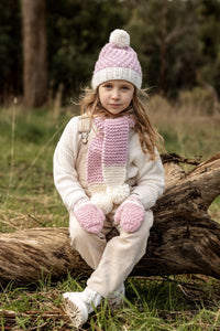 Acorn Kids Ripples Beanie - Pink [SZ:S (6-18 Mths)]