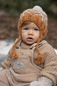 Acorn Kids Bjorn Beanie - Caramel [SZ:S (6-18 Mths)]