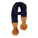 Load image into Gallery viewer, Acorn Kids Ripples Scarf - Navy [SZ:ONE SIZE]
