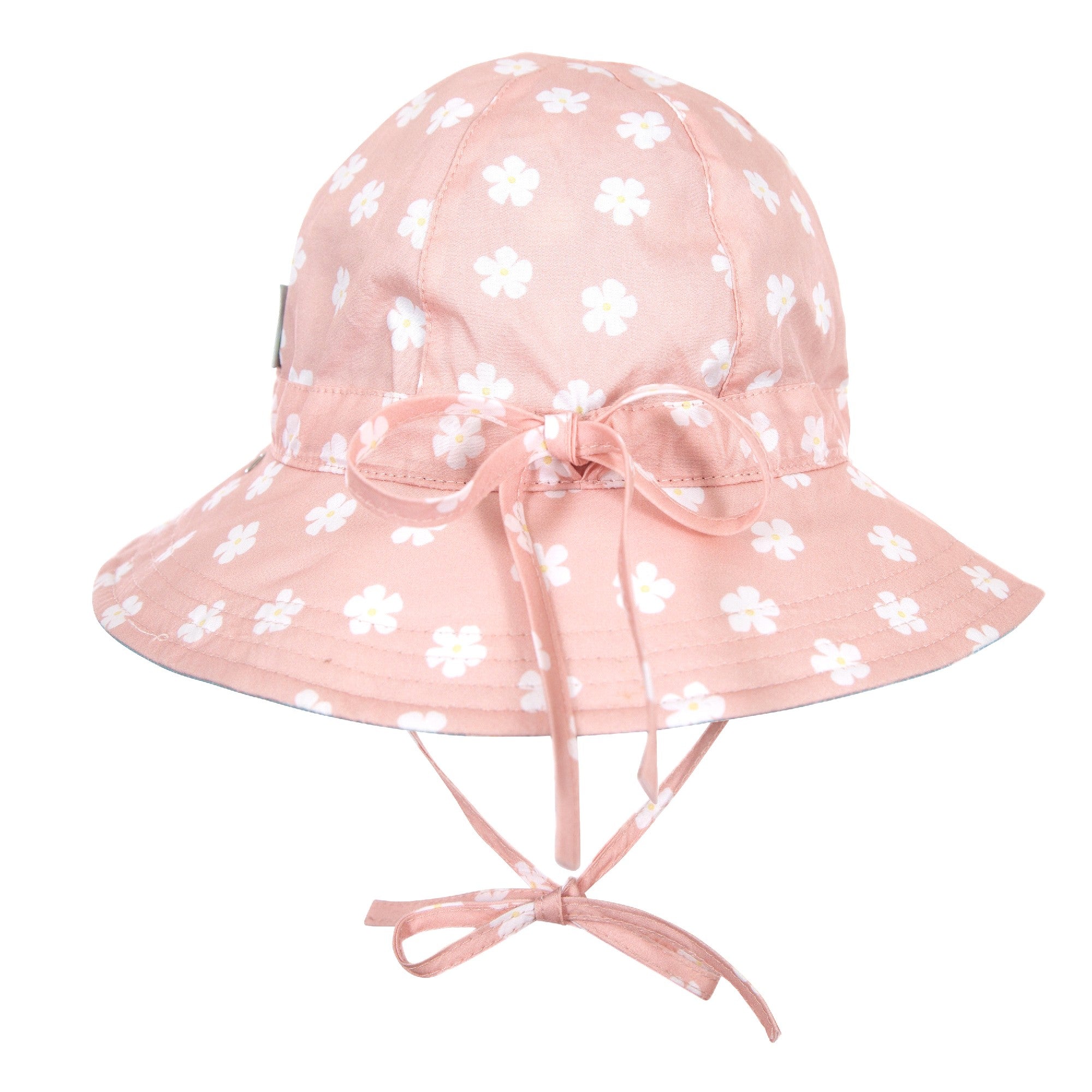 Acorn Kids Reversible Wide Brim Sunhat - Petunia [SZ:S 50cm (9-18mths)]