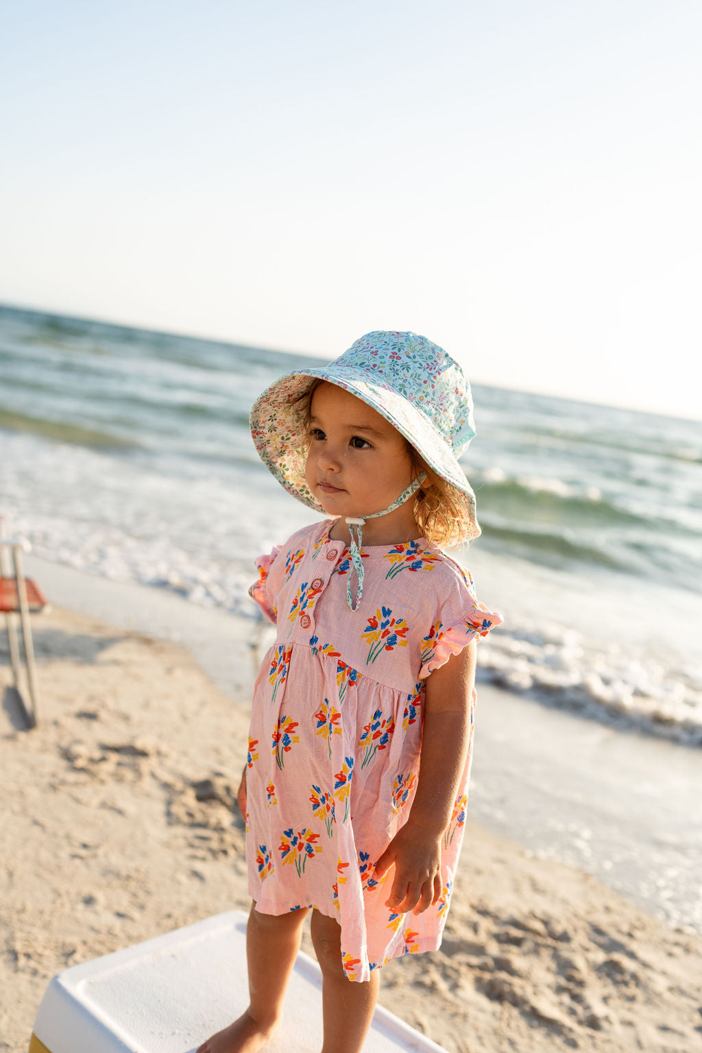 Acorn Kids Broad Brim Bucket Hat - Monet [SZ:S 50cm (9-18mths)]