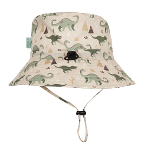 Acorn Kids Wide Brim Bucket Hat - Dino Delight [SZ:S 50cm (9-18mths)]