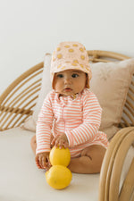 Load image into Gallery viewer, Acorn Kids Flap Hat - Sunshine [SZ:XS 46cm (0-9mths)]
