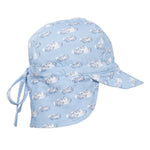 Load image into Gallery viewer, Acorn Kids Flap Hat - Clouds [SZ:XS 46cm (0-9mths)]
