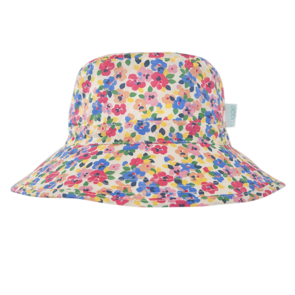 Acorn Kids Broad Brim Bucket Hat - Oh Happy Day [SZ:S 50cm (9-18mths)]